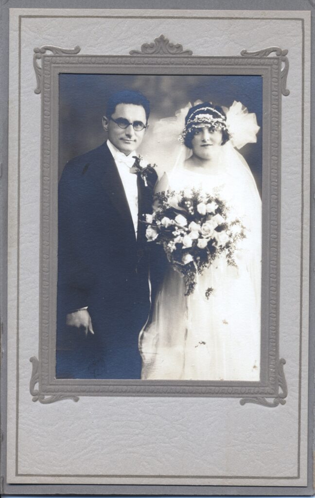 Wedding of Sol Friedman and Libe Lipson - 18 Sep, 1927 - Los Angeles