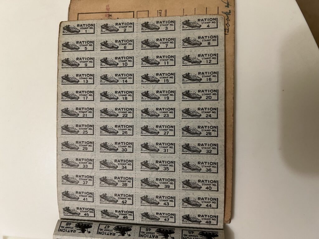 War Ration Stamps