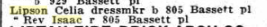 Isaac and Celia Lipson in 1921 Minneapolis Directory