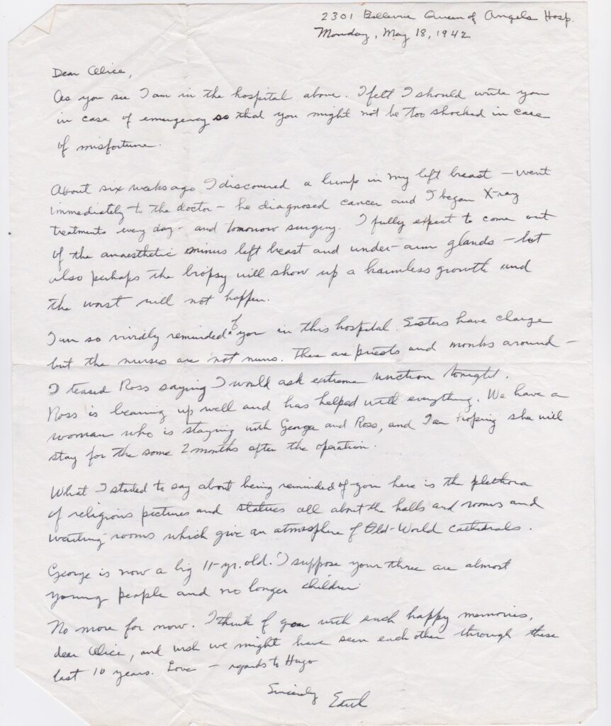 May 18, 1942 Letter from Edith Thomas Smart to Alice Silverman Benioff